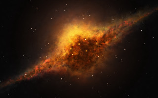 Colorful sky star galaxy fireworks - galaxy free wallpaper