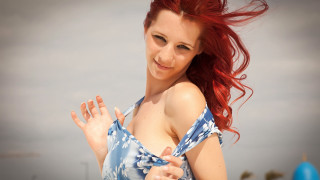 Redhair smiling waving kitsch daphneallen - daphne allen free wallpaper