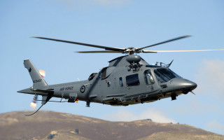 Helicopter sky mountains clouds digital - a helicopter free wallpaper