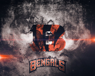 Bengals tiger logo wallpaper design - gritty free wallpaper