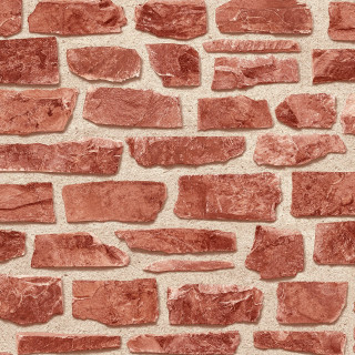 Red brick wall white background - alberto burri free wallpaper