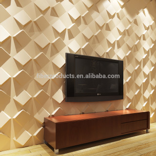 Tv stand wall pattern cabinet - geometric free wallpaper