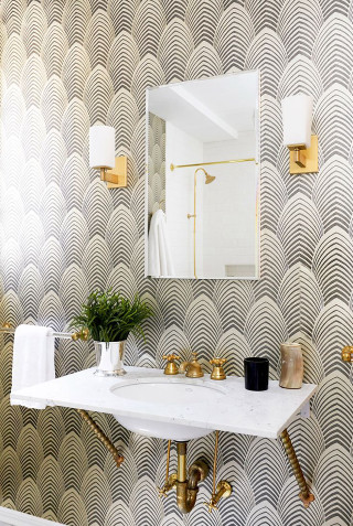 Bathroom sink interior clean modern 2 - anne rigney free wallpaper