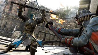 Medieval knights fighting japanese armor - antipodean free wallpaper