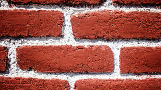 Brick wall white red constructivism - a brick wall free wallpaper