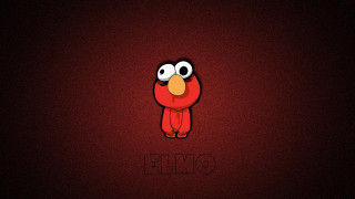 Red bird big eyes frown 2 - pop surrealism free wallpaper