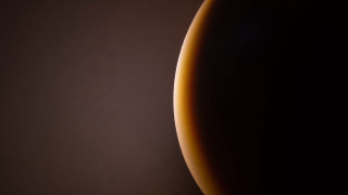 Black orange object light orange - 8k artistic photography free wallpaper