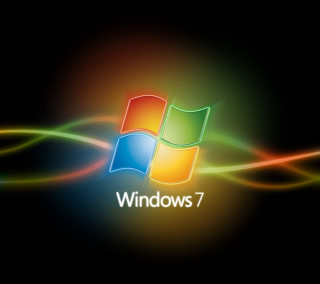 Black background windows7 logo light - felipe seade free wallpaper