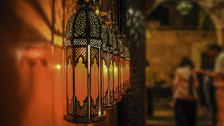 Couple street lantern hurufiyya egyptian - egyptian art free wallpaper