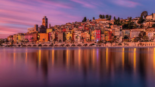 Cityscape twilight neo fauvism mystical - neofauvism free wallpaper