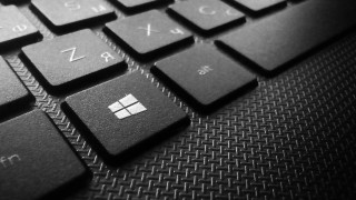 Keyboard window microdetails purism greyscale - a close up of a keyboard free wallpaper