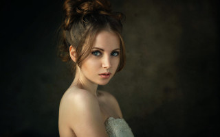 Elina karimova bun dress dark - a bun free wallpaper