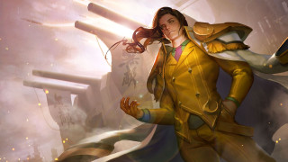 Yellow suit woman cigarette yellow - a yellow suit free wallpaper