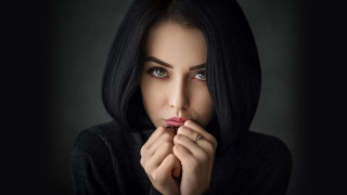 Elina karimova ring hands face - her finger free wallpaper