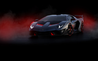 Black red sports car smoke - sports car free wallpaper