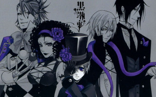 Anime characters top hat purple - a top hat free wallpaper