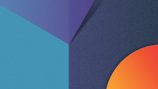 Colorful circular geometric 3d gradient - circular free wallpaper