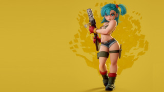 Chen hong aqua hair 3d - chen hong free wallpaper