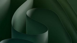 Green abstract curves vector generative - a green abstract background free wallpaper