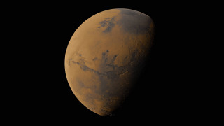 Brown planet moon night space - a black sky background free wallpaper