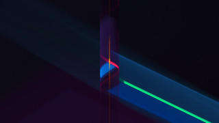 Tall pole neon light red - smooth gradient free wallpaper