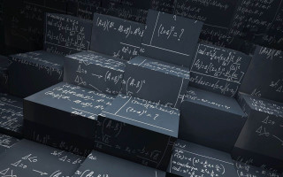 Black boxes blackboard white writing - white writing free wallpaper