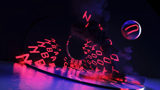 Clock ball table purple light - context art free wallpaper