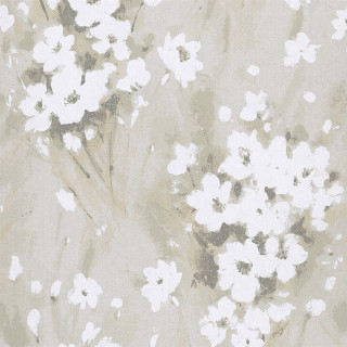 White flowers gray background white - the edge free wallpaper