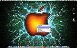 Computer apple logo lightning background - lightning free wallpaper