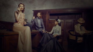 Formal wear desk portrait baroque - formal free wallpaper