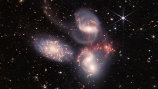 Bright colored couple stars galaxy - cosmo alexander free wallpaper