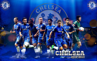 Soccer players blue uniforms holding - a group of soccer players free wallpaper
