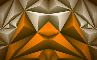 Abstract brown white triangle generative - brazier free wallpaper