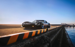 Black car road water bridge - a road next free wallpaper