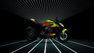 Motorcycle dark room futurism digital - line free wallpaper
