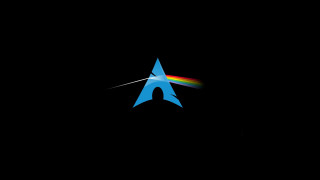 Rainbow star white arrow arcane - line free wallpaper