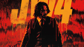 Man suit tie cityscape fire - dong kingman free wallpaper