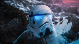 Star wars helmet goggles snowy - a helmet and goggles free wallpaper