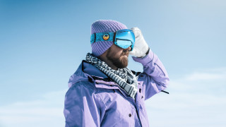Purple jacket blue hat goggles - a purple jacket free wallpaper