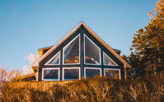 House window sky trees autumn - buckminster fuller free wallpaper
