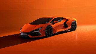 Orange sports car black rim - nice free wallpaper