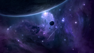 Space distant objects stars matte 2 - a distant object in the background free wallpaper