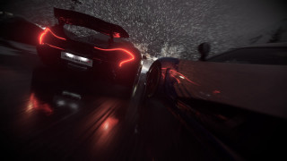 Night driving ai mitsu motionblur - a street free wallpaper