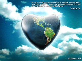 Heart shaped floating quote john - object free wallpaper