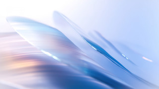 Blurry blue white holography 3d - gradient light blue free wallpaper