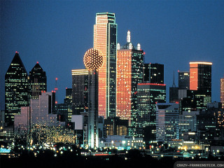 City skyline tall buildings night 12 - tall building free wallpaper