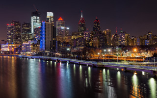 Tokyo city skyline bridge lights 3 - dennis ashbaugh free wallpaper for desktop