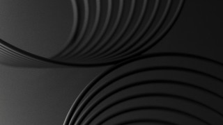 Black white cellphone circular back - octane renderer free wallpaper