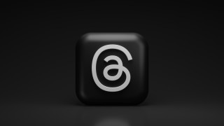 Black white square number six - square free wallpaper