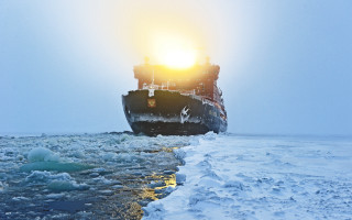 Large ship ocean ice sunshine - a large ship free wallpaper